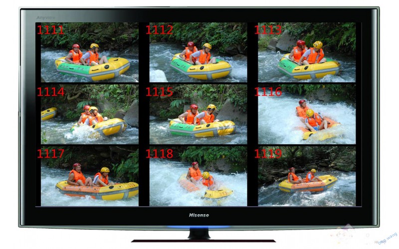 景区拍照实时滚动显示系统